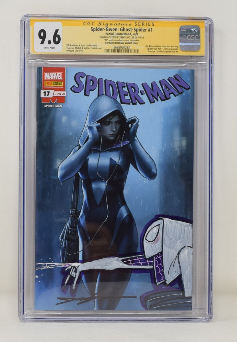 Spider-Gwen Ghost-Spider #1 Remarked Variant Cover CGC SS 9.8