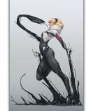 Spider-Gwen The Ghost Spider #4 Symbiote Variant Cover Jeehyung Lee (8/2024) Marvel Presale 11AM PST