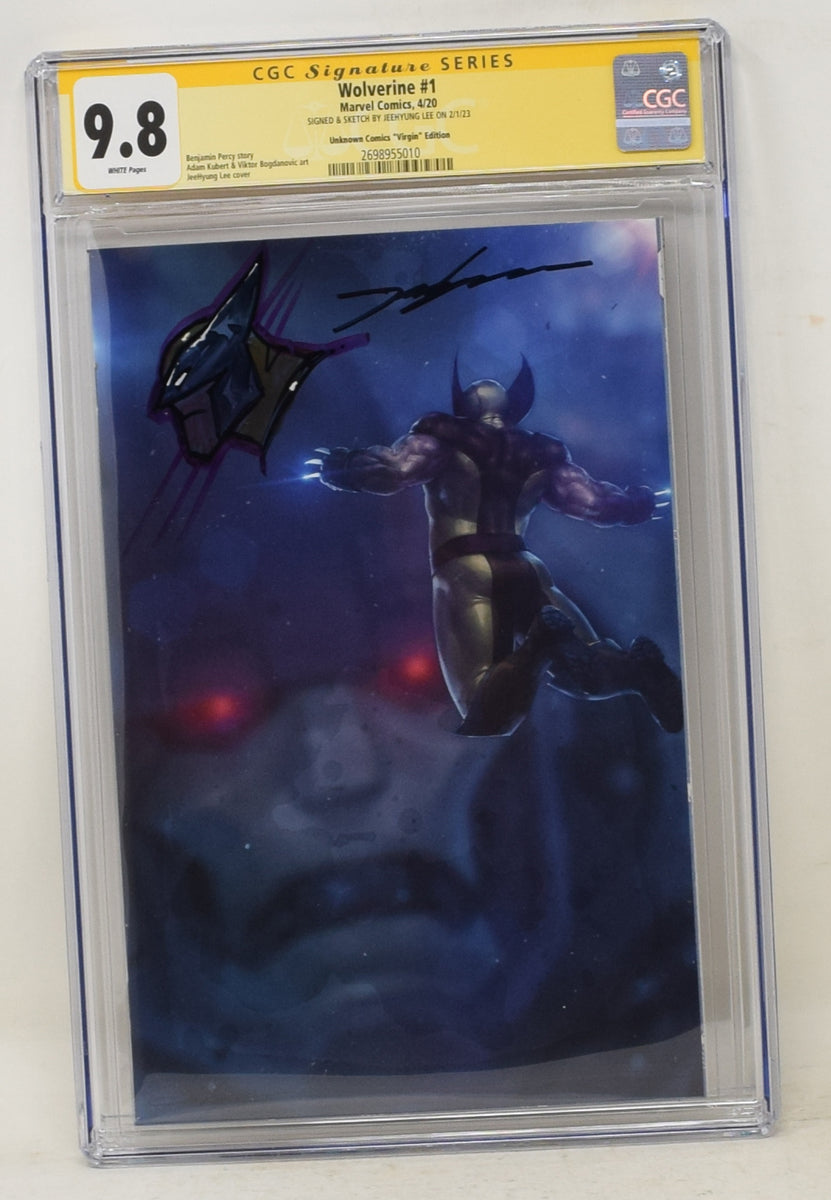 WOLVERINE #1 E JEEHYUNG LEE Signed Marvel Variant DX (02/19/2020