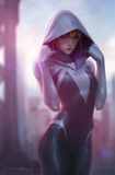 Gwen Stacy #2 (Of 5) Spider-Gwen Ghost Spider Unmasked Virgin Variant Marvel (03/11/20)