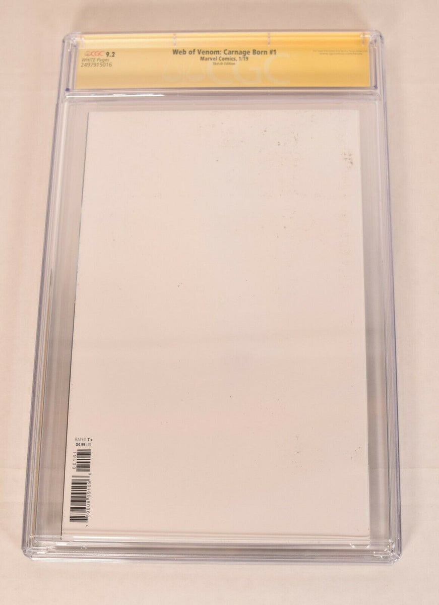 Black Widow Sketch Art Blank Signed SDCC Exclusive CGC SS