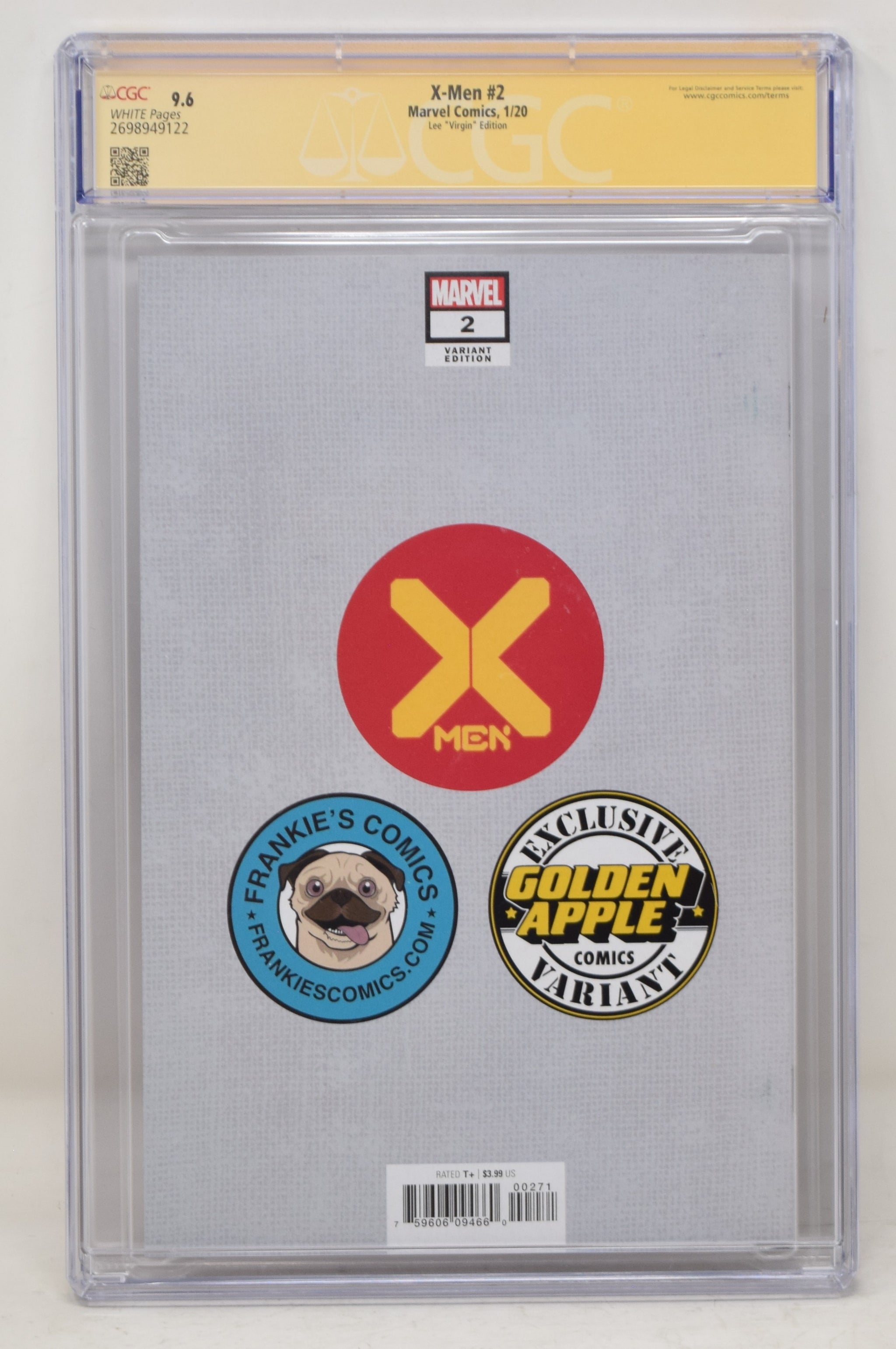 X-Men #2 DX Jeehyung Lee Psylocke Variant CGC SS 9.6 – Jeehyung.com