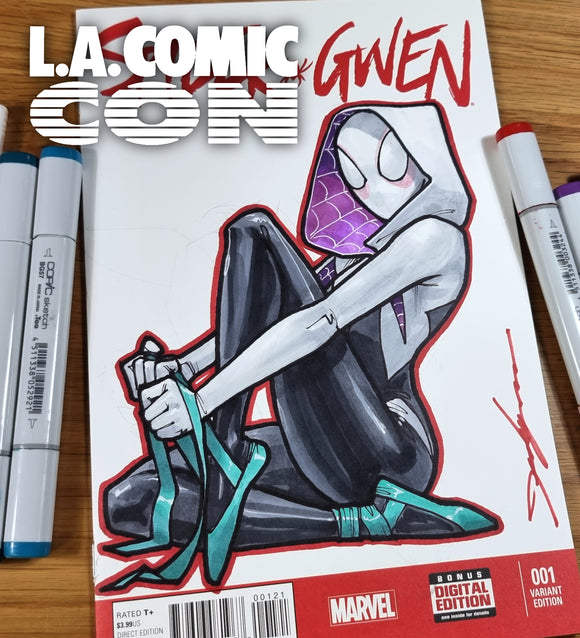 LACC 2025 BLANK COVER COMMISSION SKETCH ART OPEN