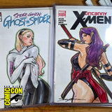 2026 SDCC Con BLANK COVER COMMISSION SKETCH ART OPEN