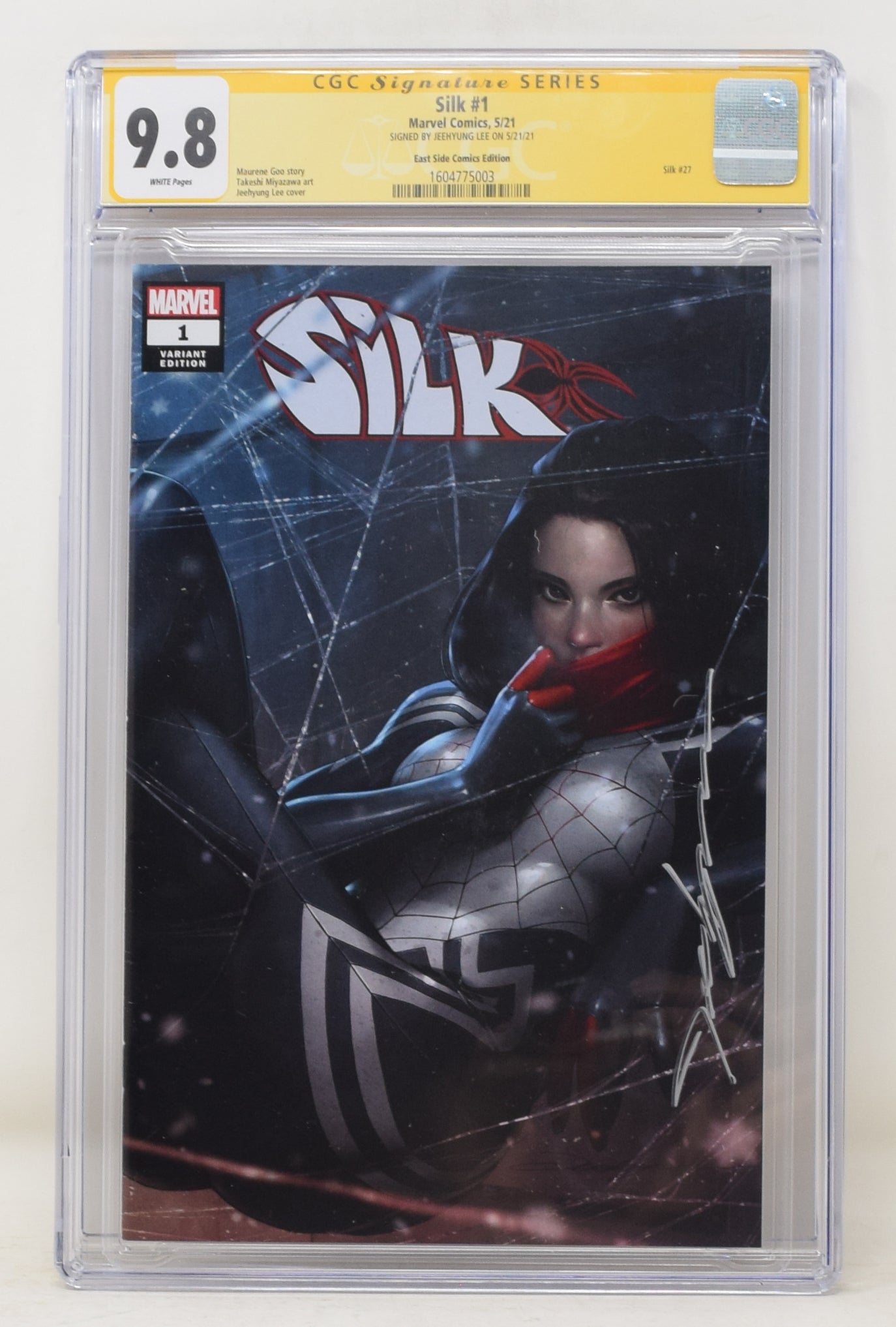 洋書 Silk #1 Jeehyung Lee Variant SILK #1 (OF 5) Marvel Variant Cover Jeehyung Lee (03/31/2021