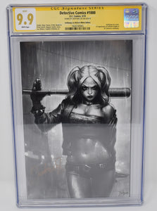 DC Batman Detective Comics 1000 CGC SS 9.9 Black & White Signed by Jeehyung Lee Variant