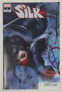 Marvel Silk 1 Trade Jeehyung Lee Ghost-Spider Sketch Art Remarked & Signed