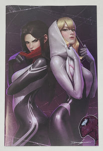 Marvel Silk 4 Virgin Variant Sketch Art Spider-Man Remarked and Signed