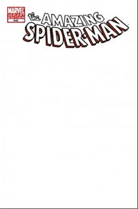 Blank Sketch x 2 Invincible Blank + Spider-Man Blank