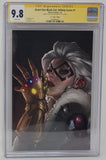 GIANT-SIZE BLACK CAT: INFINITY SCORE #1 Marvel Gauntlet Signed by Jeehyung Lee Variant Cover