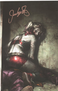 DCeased #1 Harley Quinn Zombie Virgin Signed by Jeehyung Lee DC Variant
