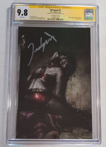 DCeased #1 Harley Quinn Zombie Minimal CGC SS 9.8 by Jeehyung Lee DC Variant
