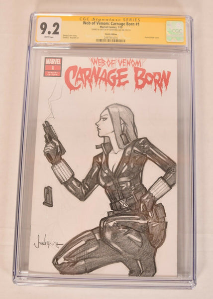 アメコミリーフ Black Widow #7 CGC 9.8 sd_blk_widow_sketch_1_grande.