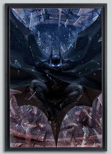 Sideshow DC Batman Grave #1 AP 18 x 25 HD Aluminum 5/5 Black Framed