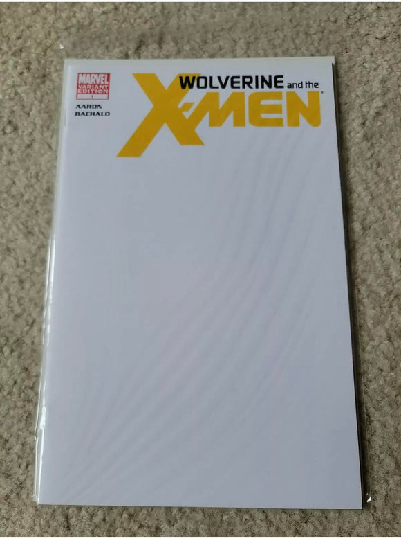 X-Men Blank Sketch Invincible & Silk