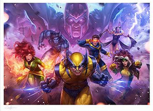 Marvel X-Men Future Fight Art Print AP & Numbered 18 x 24 Signed by Jeehyung Lee Sideshow